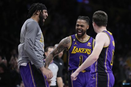 Ruffles Russell stayed in the Lakers lineup: Zhan Mei led/Larry’s partner lacked height in the back court