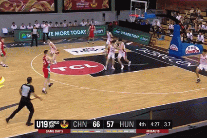 Are you anxious? Hungary No. 41 player against Yang Hansen + foul against Zhao Weilun