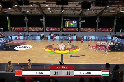 Media person: the Chinese team played the worst half court shot as if everyone thought the victory was in hand.