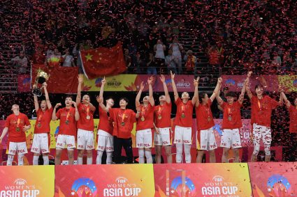 The most beautiful Chinese red! China’s women’s basketball Asian Cup won the award instantly!