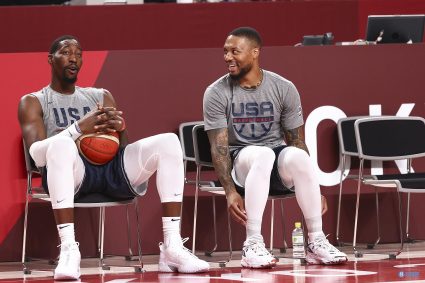 Fame: Lillard has discussed with the Heat players how to join them