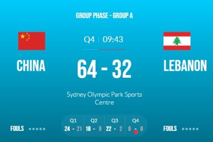 Rule attack and defense! China scored 22-2 in the third quarter of women’s basketball. The Lebanon attack was completely blocked.