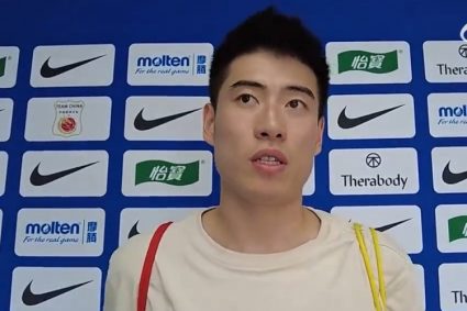 Cheng Shuaiqi: I have confidence in China men’s basketball and hope to get the results we want in the World Cup.