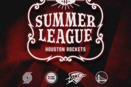 Rockets Las Vegas Summer League will battle blazers & piston & thunder & warriors Thompson brothers duel is coming