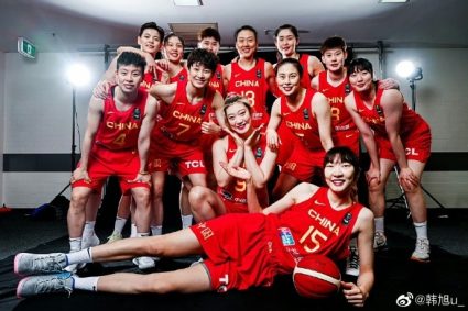 War is coming! Han Xu Sun China women’s basketball makeup photo: Sisters Let’s go